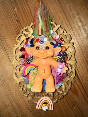 Small Canvas magical Troll