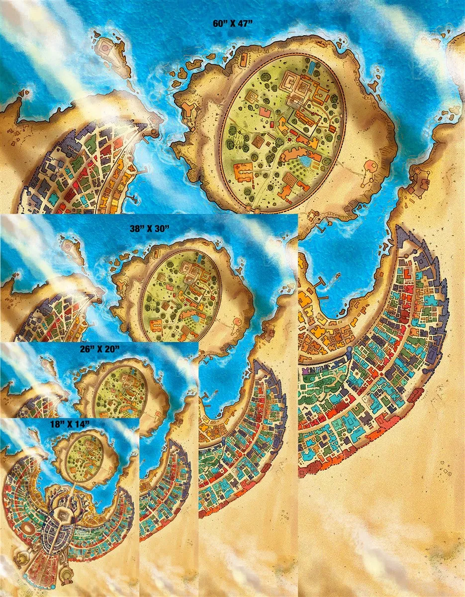 Sokurah City Fantasy Map Patreon