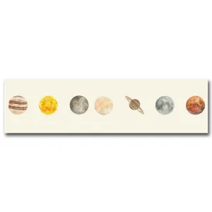 Solar System Outer Space Universe Planet Wall Art