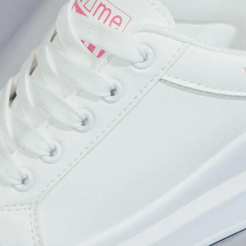 Spring and Summer Casual Tide Korean Style Lace-up Student Sports Breathable Sneakers Women's Net Shoes