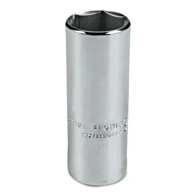 Stanley® Products Torqueplus Deep Sockets 1/4 in, 1/4 in Drive, 9/16 in, 6 Points, 4718L