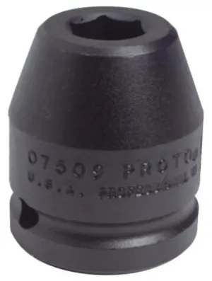 Stanley® Products Torqueplus Impact Sockets, 3/4 in Drive, 1 5/16 in Opening, 8 Points, 07521S