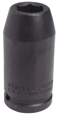 Stanley® Products Torqueplus Metric Deep Impact Sockets 3/4 in, 3/4 in Drive, 23 mm, 6 Points, 07523ML
