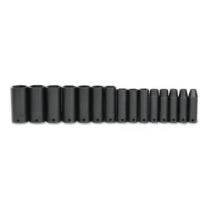 Stanley?? Products Torqueplus Metric Impact Sockets 1/2 in, 1/2 in Drive, 11 mm, 6 Points, 7411M