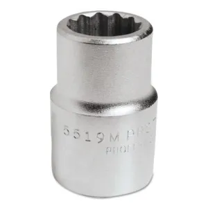 Stanley® Products Torqueplus Metric Sockets 3/4 in, 3/4 in Drive, 55 mm, 12 Points, 5555M