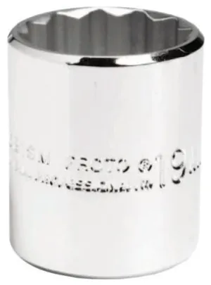 Stanley® Products Torqueplus Metric Sockets 3/8 in, 3/8 in Drive, 10 mm, 12 Points, 5210M