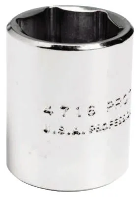 Stanley?? Products Torqueplus Sockets 1/4 in, 1/4 in Drive, 1/4 in, 12 Points, 4708T
