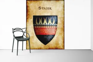 Stazer Heraldry of Greyhawk Anna Meyer Cartography Canvas Art Print