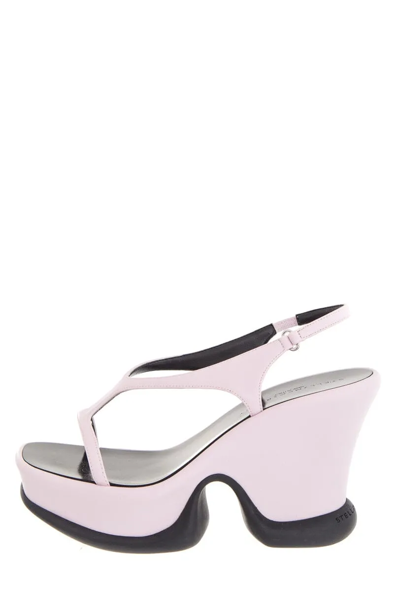 Stella McCartney Purple Platform Wedge SZ 36