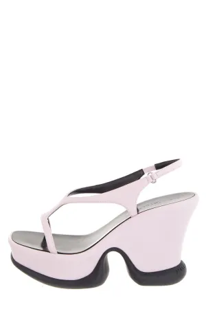 Stella McCartney Purple Platform Wedge SZ 36