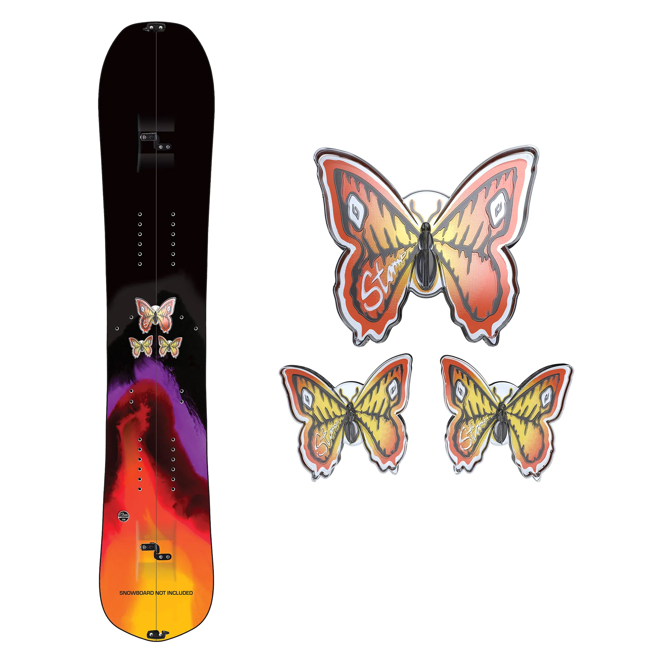 Stompgrip - Butterflies Stomp Pads : 3D Collection