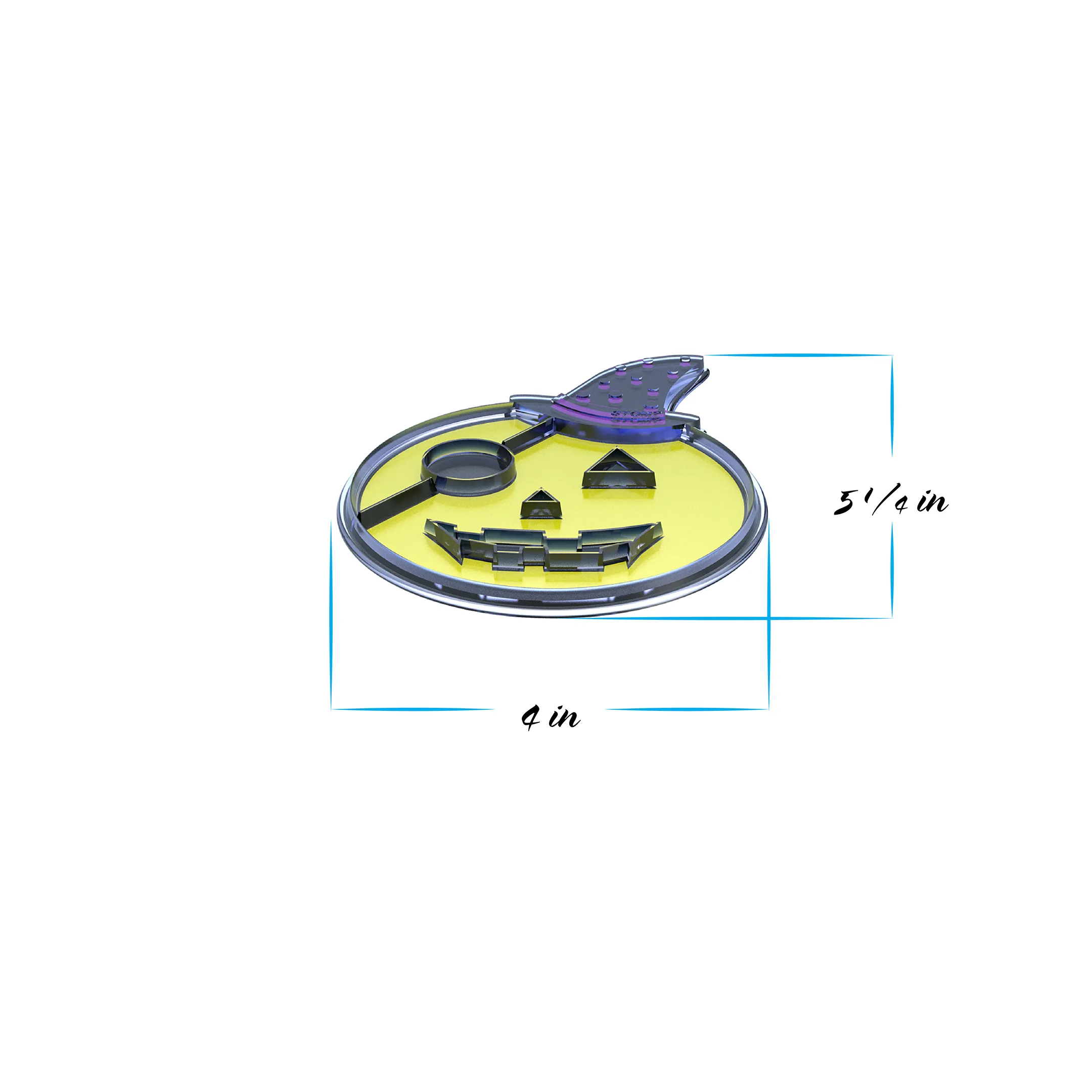 Stompgrip - Jack-O-Lantern Stomp Pad : 3D Collection