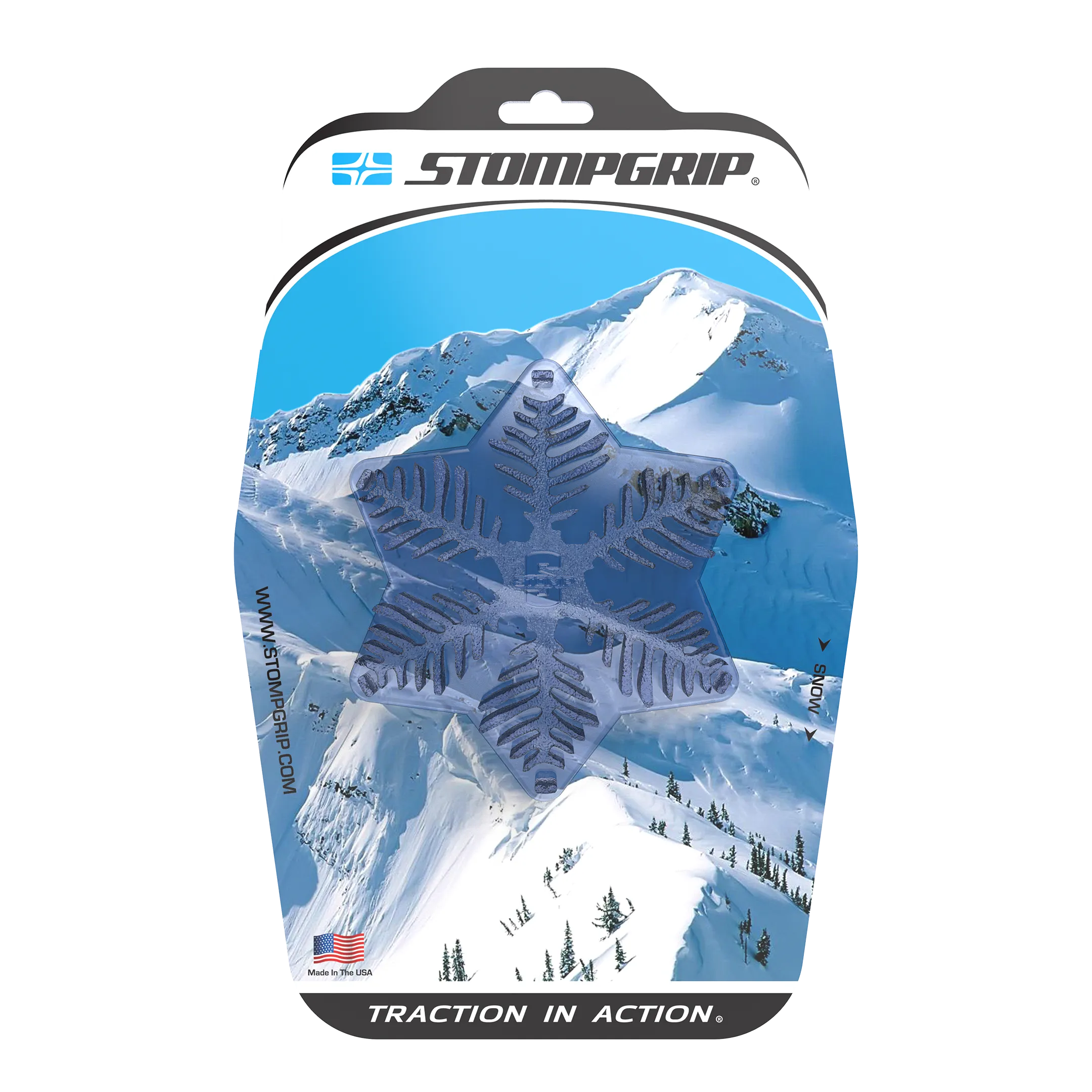 Stompgrip - Snowflake Stomp Pad : 3D Collection