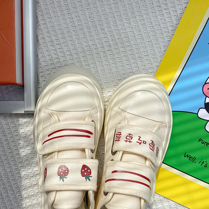 STRAWBERRY CANVAS SHOES UB3384