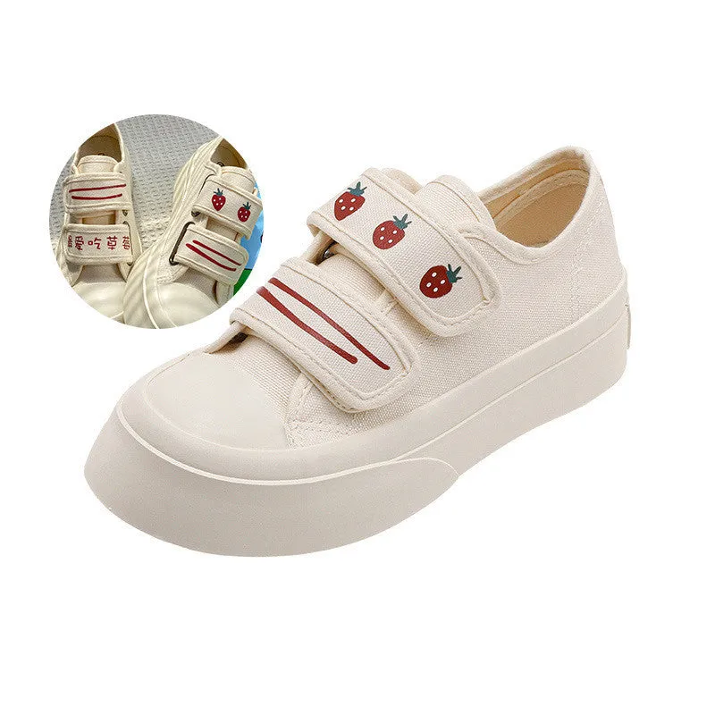 STRAWBERRY CANVAS SHOES UB3384