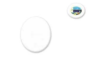 Stretch Artist Canvas: Oval 7"x9" Primed Back-Stapled