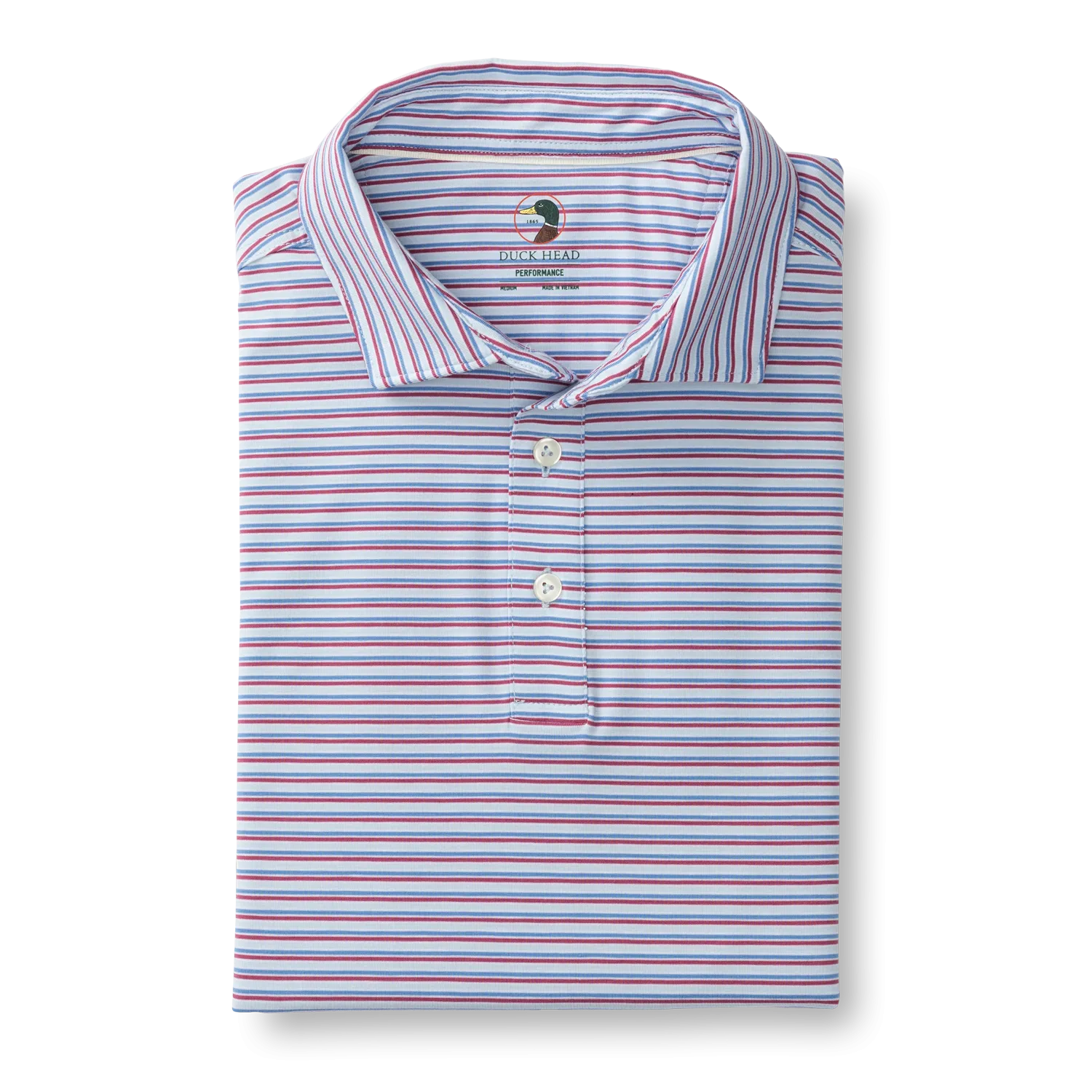 Summerford Performance Jersey Polo - Wharf Stripe