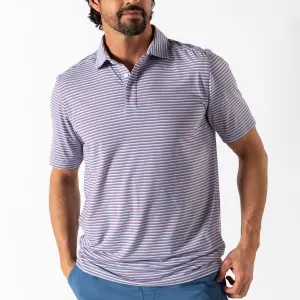 Summerford Performance Jersey Polo - Wharf Stripe