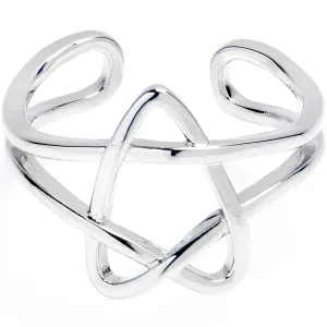 Super Swirly Star Adjustable Toe Ring