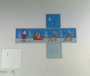 Susan Roberts Needlepoint Design 5345 Present Delivery