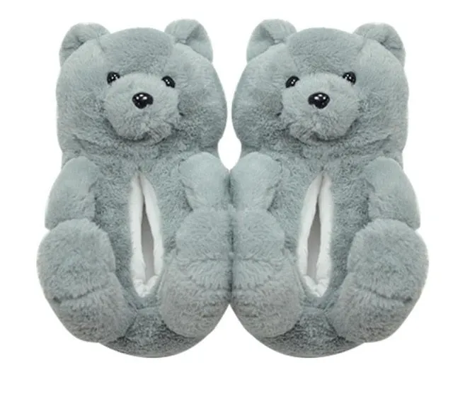Teddy Bear Slippers