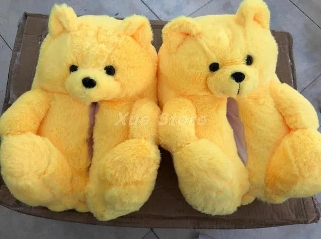 Teddy Bear Slippers