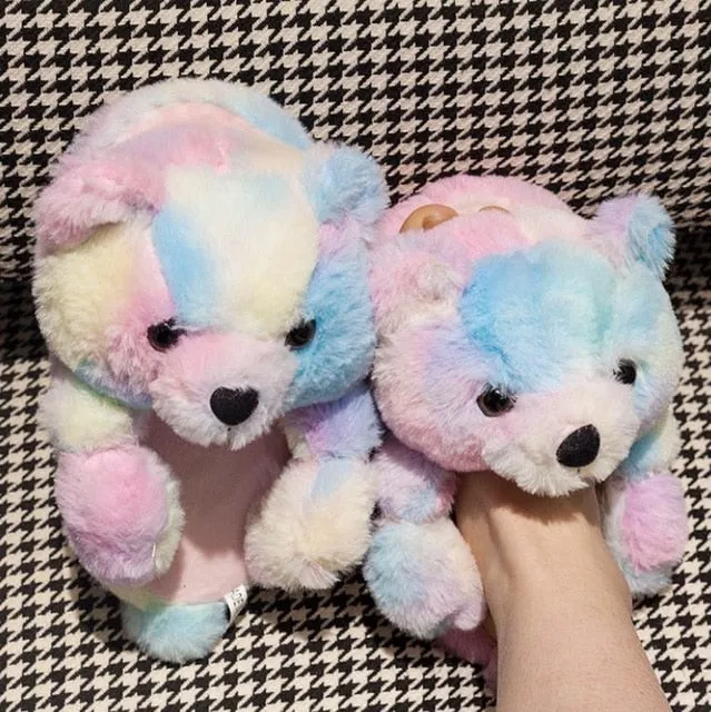Teddy Bear Slippers