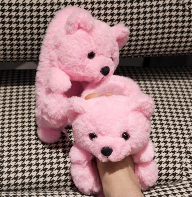 Teddy Bear Slippers