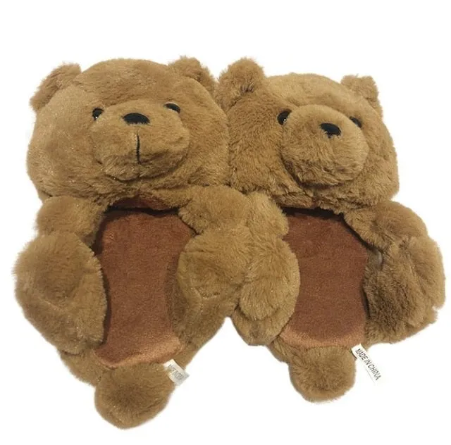 Teddy Bear Slippers