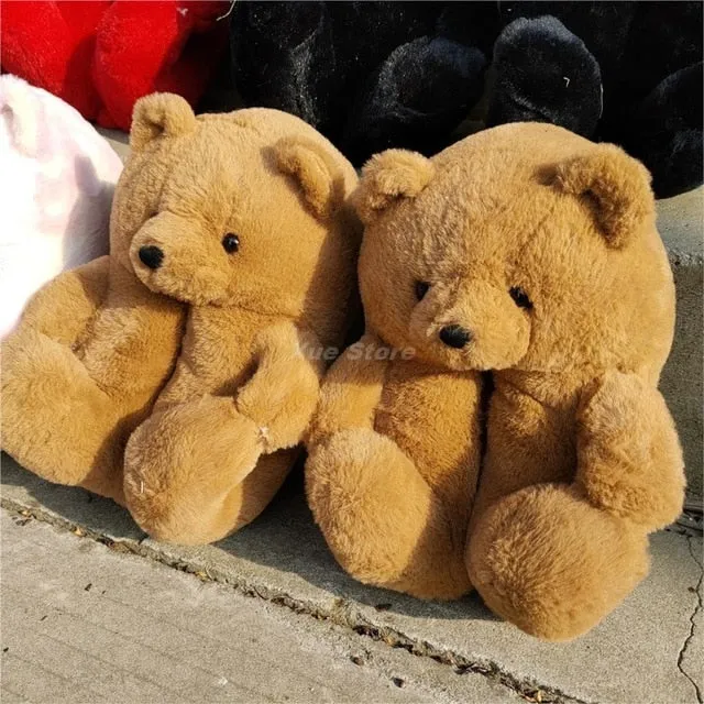 Teddy Bear Slippers