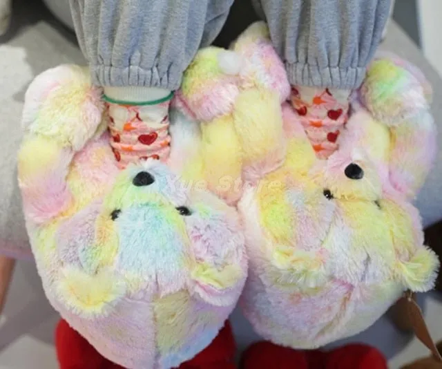 Teddy Bear Slippers