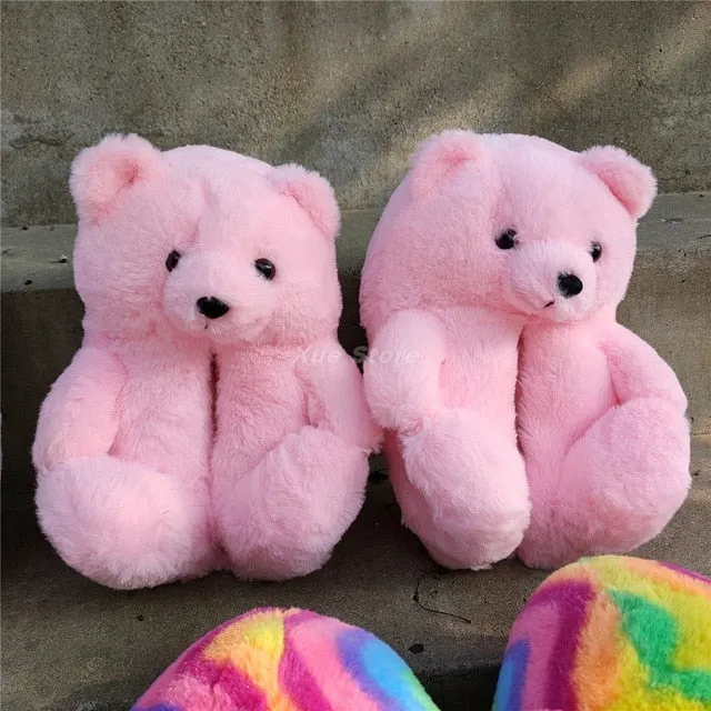 Teddy Bear Slippers