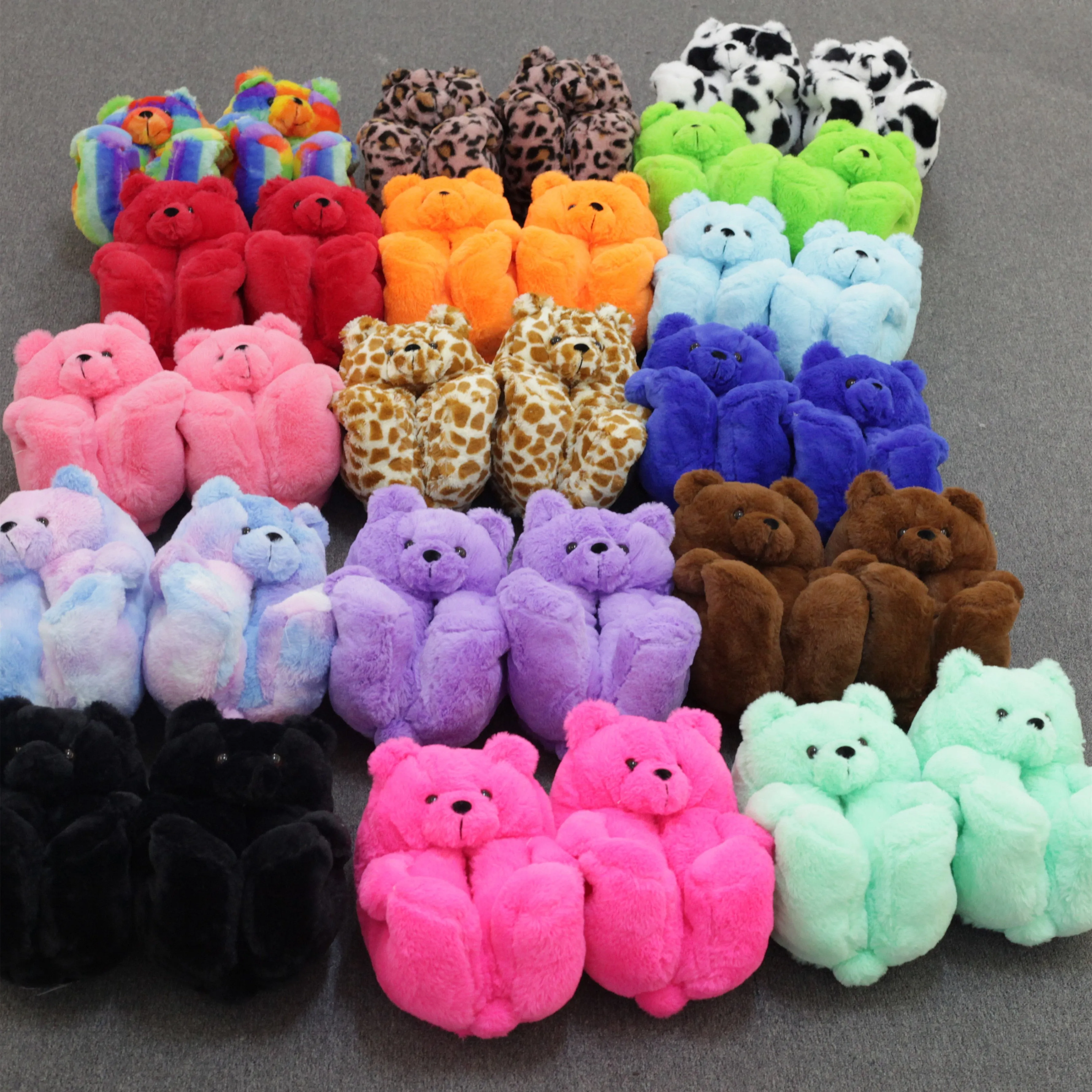 Teddy Bear Slippers
