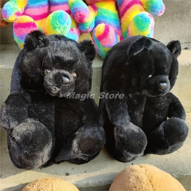 Teddy Bear Slippers