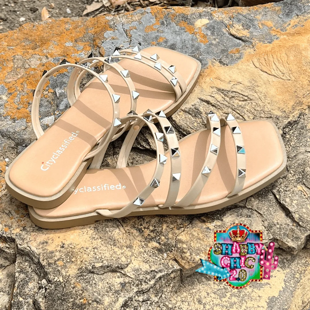Temira Nude Sandals