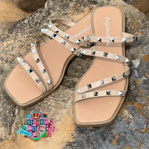 Temira Nude Sandals