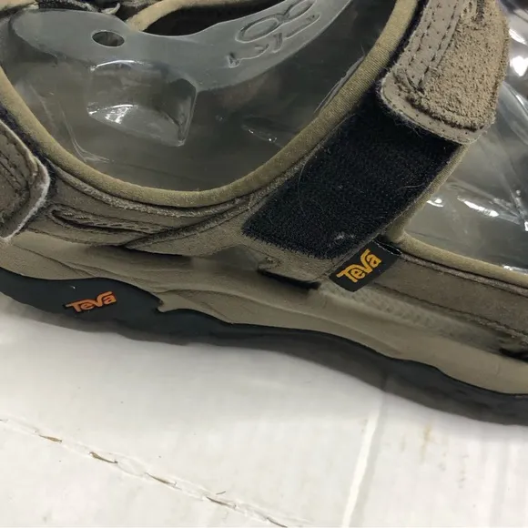 Teva Sandals Mens Size 13 Hudson 1002433 Hook &amp; Loop Closure