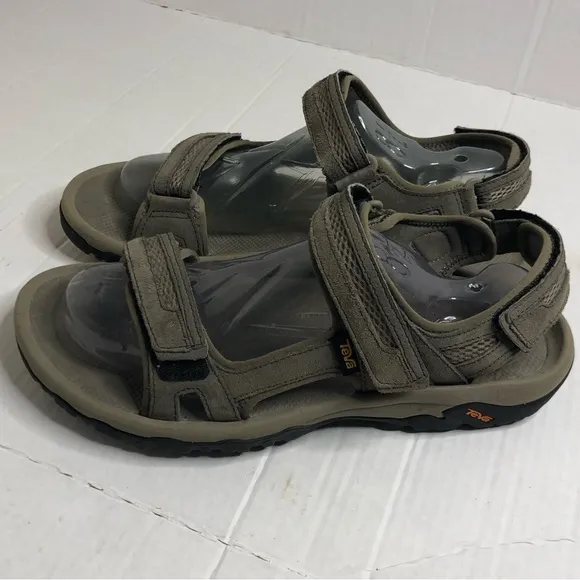 Teva Sandals Mens Size 13 Hudson 1002433 Hook &amp; Loop Closure