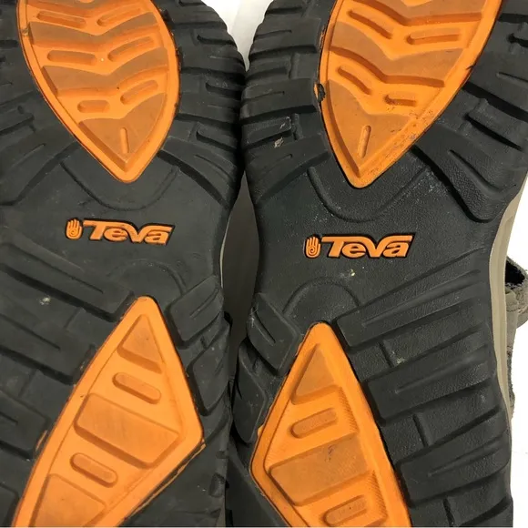 Teva Sandals Mens Size 13 Hudson 1002433 Hook &amp; Loop Closure