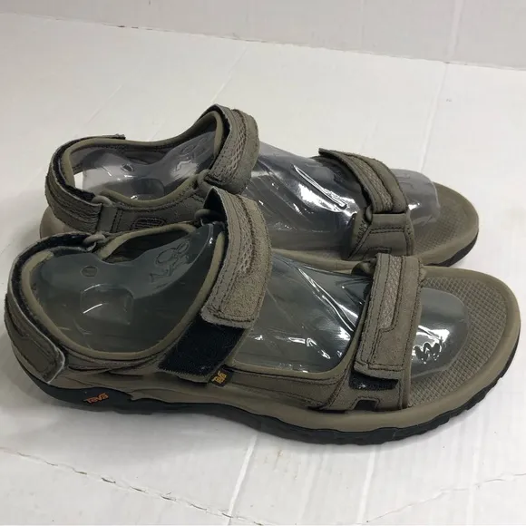 Teva Sandals Mens Size 13 Hudson 1002433 Hook &amp; Loop Closure