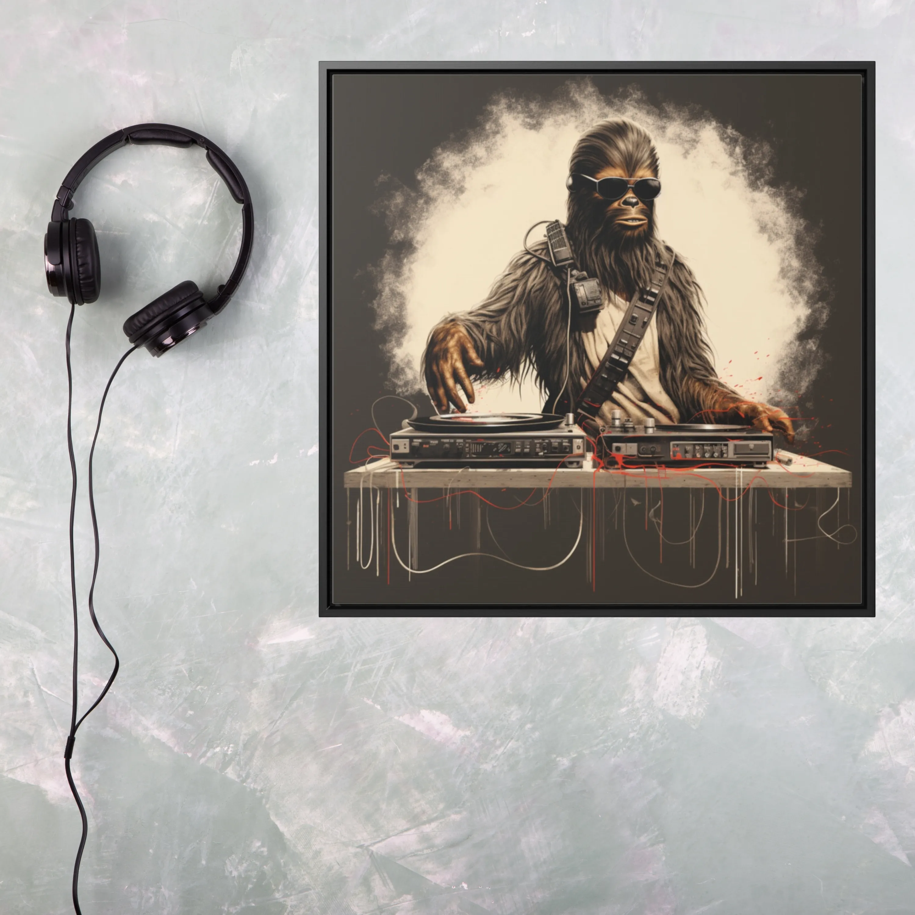 The Dj With All The Hair