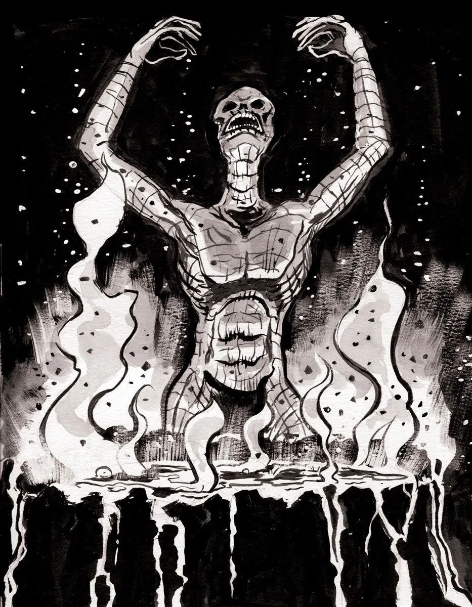The Doom sayers of Kraak Thul Gallery Canvas Art Print