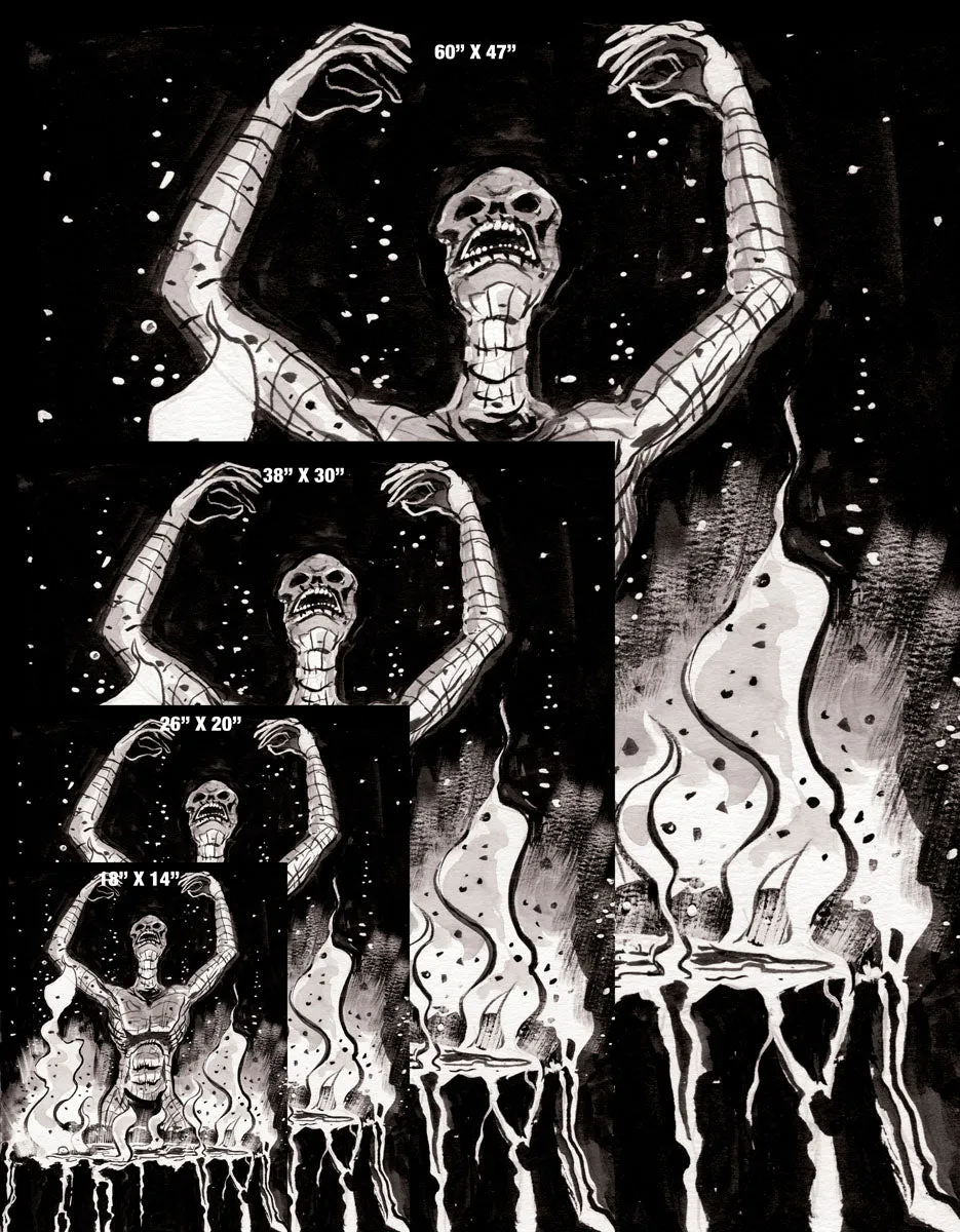 The Doom sayers of Kraak Thul Gallery Canvas Art Print