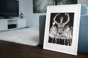 The Doom sayers of Kraak Thul Gallery Canvas Art Print