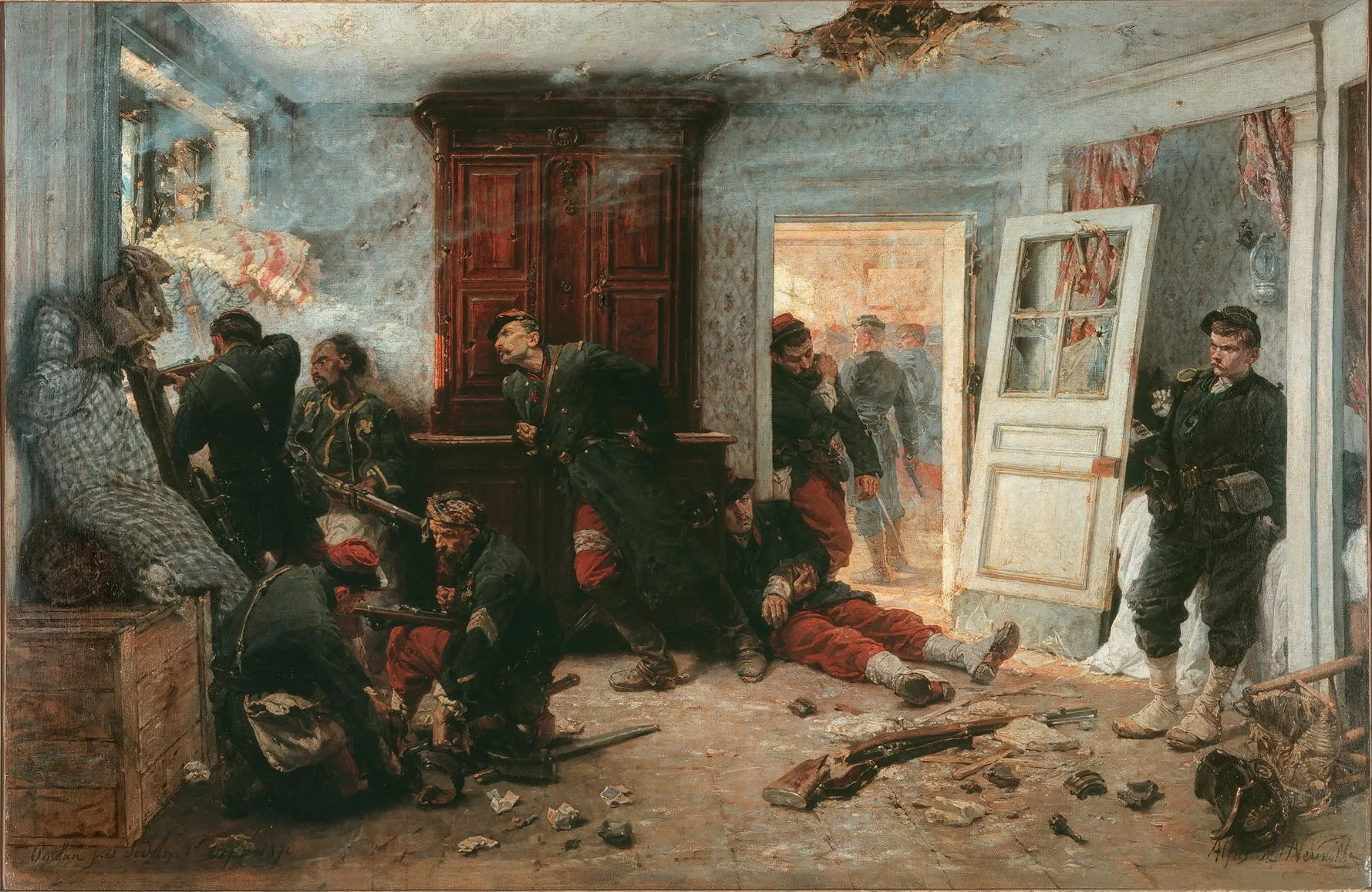 The Last Cartridges, 1870