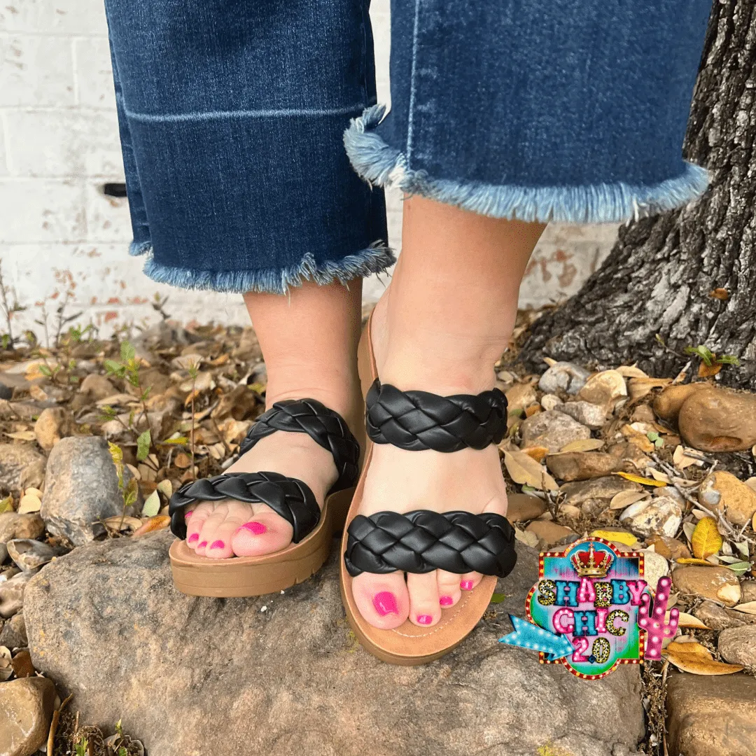The Last Polaro Sandals - Black
