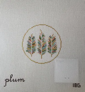 The Plum Stitchery 18G Feather Round