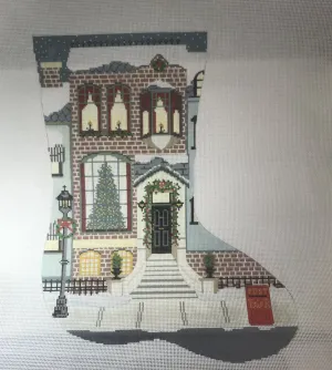 The Plum Stitchery 19a London Brownstone