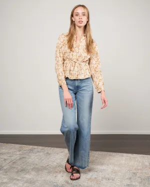 the stream top - oat wild brush floral