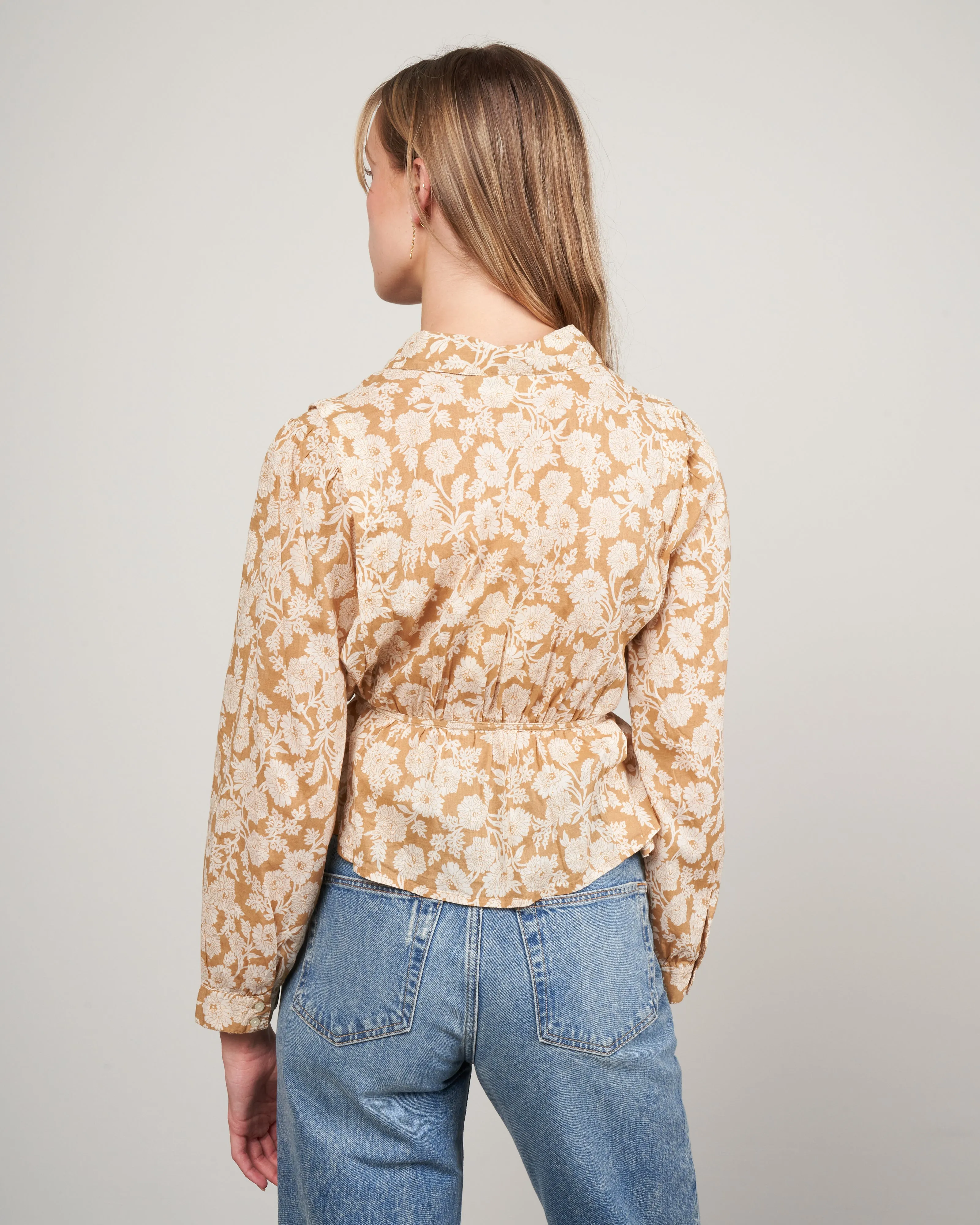 the stream top - oat wild brush floral